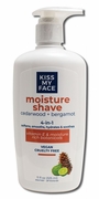 Kiss my Face Moisture Shaves Cedarwood + Bergamot 11 oz