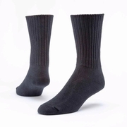 Organic Cotton Classic Crew Socks BLACK