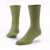 Organic Cotton Classic Crew Socks OLIVE