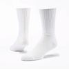 Organic Cotton Classic Crew Socks WHITE