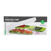 Progressive Prepworks Veggie Dice & Chop, 2 Options, Stainless Blades