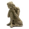 Resting Buddha Sandstone Figurine