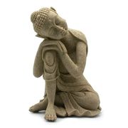 Resting Buddha Sandstone Figurine
