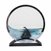 Sand Art Sailboat Round Sand Art Sailboat Round
