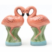  Salt and Pepper Shaker Set Flamingos