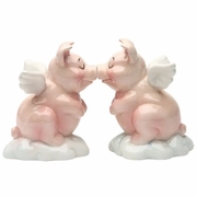 Salt and Pepper Shaker Set Hog Heaven 