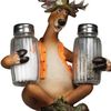Salt and Pepper Shakers Deer holding S&P Shakers