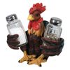 Salt and Pepper Shakers Rooster Holding S&P