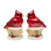Salt & Pepper Shakers Rustic Cardinal 