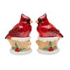 Salt & Pepper Shakers Rustic Cardinal 
