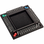 Shut the Box Dice Game Travel Size 4 Player  8in sq.