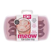 Silicone Ice Cube Tray with Lid, Meow Cat Face Design