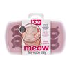 Silicone Ice Cube Tray with Lid, Meow Cat Face Design