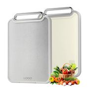 Stainless Steel Cutting Board Double Sided Steel Food Grade