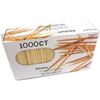  Toothpicks  100% Natural Bamboo  1000CT 
