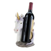 UNICORN MANE WRAPPED WINE BOTTLE HOLDER