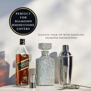 Unique Diamond Rhinestone Decanter | 730 mL
