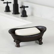 Vintage Cast Iron Bathtub Soap Dish, Antique-Style  FREE SHIPPING
