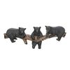 Wall Hook Black Bear Trio Wall Hook Black Bear Trio
