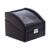 Watch Winder for 2 Watches Leather Case 