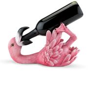 Wine Bottle Holder Flirty Flamingo