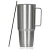 XPAC Double Vacuum Wall Stainless Steel Tumbler with Lid, 44 Ounce,  With Handle and Metal Straw