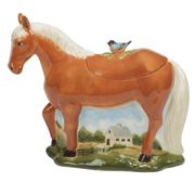 York Stables 3-D Horse Cookie Jar 12" X 5.25" X 10.25