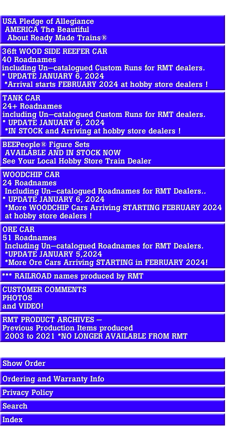 RMT - READY MADE TRAINS
