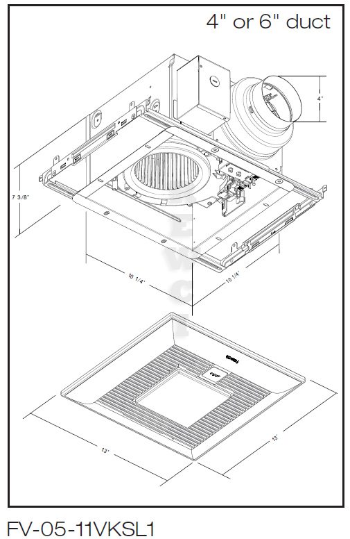 Panasonic Whisper Quiet Bathroom Fan With Light Manual Shelly Lighting