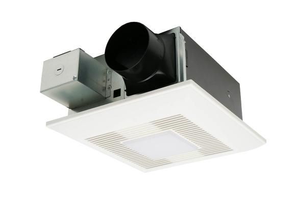 WhisperFit DC FV-0511VFL1 Bathroom Fan, Light, Nightlight