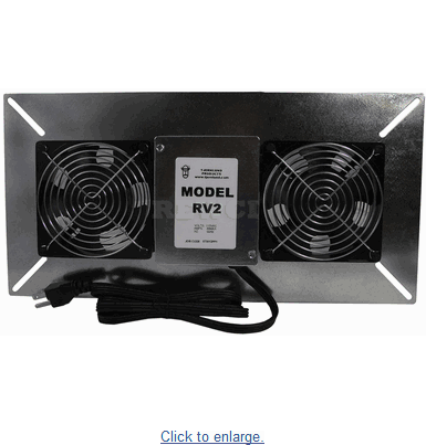 Radon Ventilation Fan for Crawlspace