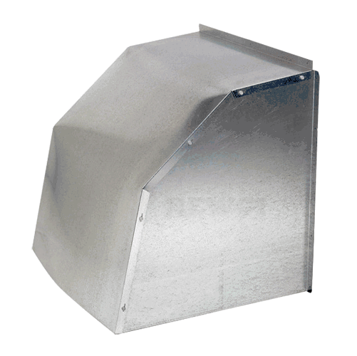 20 Inch Galvanized Weather Hood