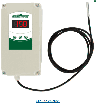 Weather Proof Digital Temperature Switch with Sensor