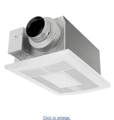 WhisperWarm® DC™ Ventilation Fan/Heater/Light Combo FV-0511VHL1