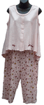 RocketWear's Lady Bug Sleeveless Capri Cotton Knit PJ