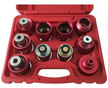 CTA 10 Pc. Radiator Pressure Tester Adapter Kit (USA & Asian Vehicles)