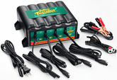 12 Volt Battery Tender® 4-Bank Multiple Battery Charger (1.25 Amps)