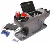 150 Watt Powered High Profile Minivan, Truck & SUV Center Console
