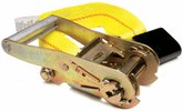 2" Fixed End Replacement Ratchet Strap with Flat Hook and Buckle