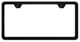2 Hole Slimline Stainless Steel License Plate Frame