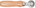 3/16" x 1 1/2" Wood Handle Ball Bearing Stitcher