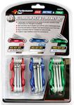 3 Piece Aluminum Hex & Torx Key Set
