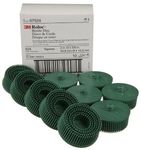 3M 2" Green Coarse Bristle Discs (10 Pack)