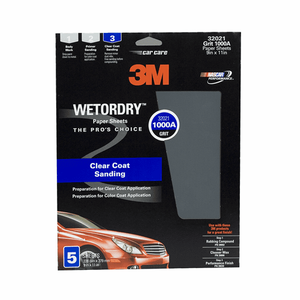 3M Imperial Wet or Dry Paper Sheets