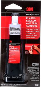 3M Plastic Emblem and Trim Adhesive (1 oz.)