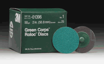 3M Roloc Discs 2" Grade 50 25-pack