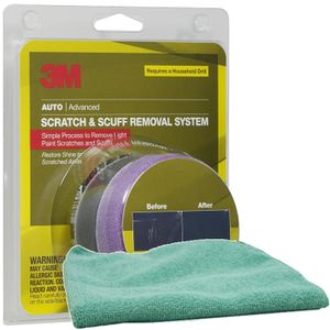 3M Scratch Remover Kit & Microfiber Cloth Kit