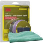 3M Scratch Remover Kit & Microfiber Cloth Kit