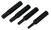4 Piece Triple Square Bit Set (12 Point)