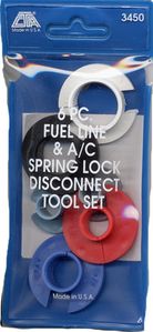 6 Pc Fuel Line And A/C Spring-Lock Disconnect Tool Set
